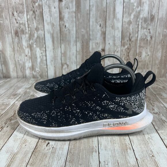 Under Armour Velociti 3 UA Black Running Shoes 3026117-004 Womens 8.5 - Picture 2 of 8